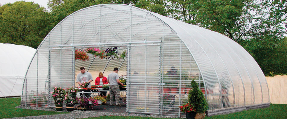 GrowSpan Round Premium Greenhouses