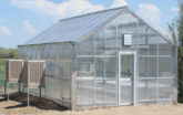 Polycarbonate greenhouse