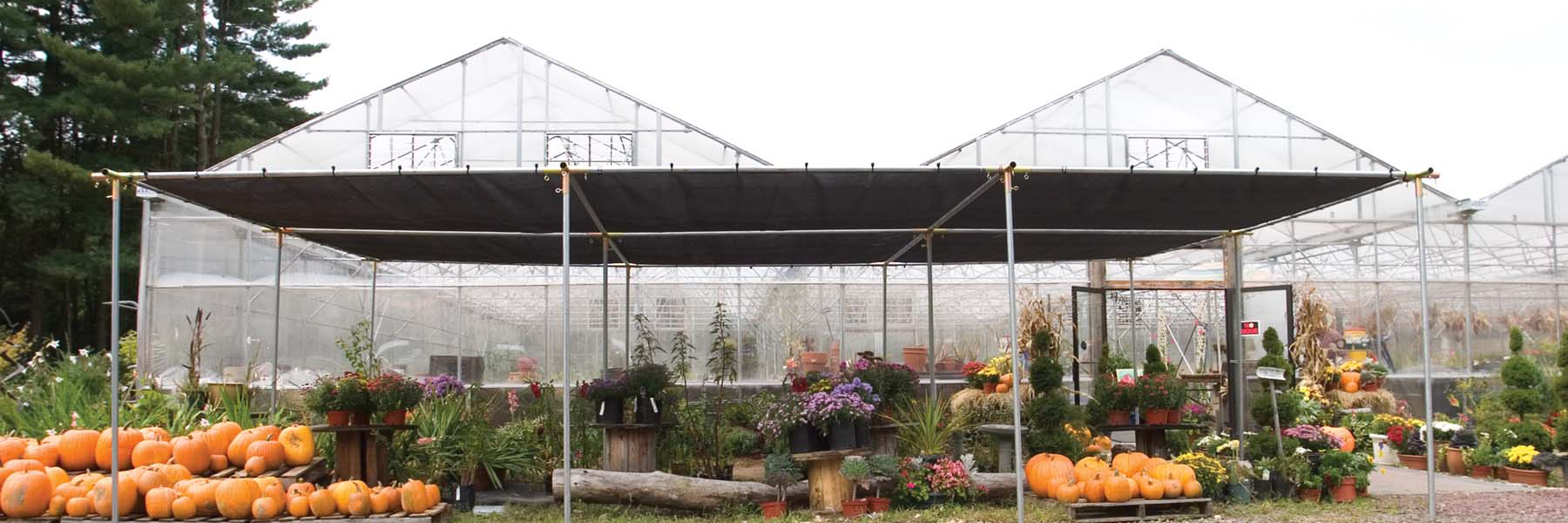 Greenhouse Shade Cloth and Shade Systems GrowSpan