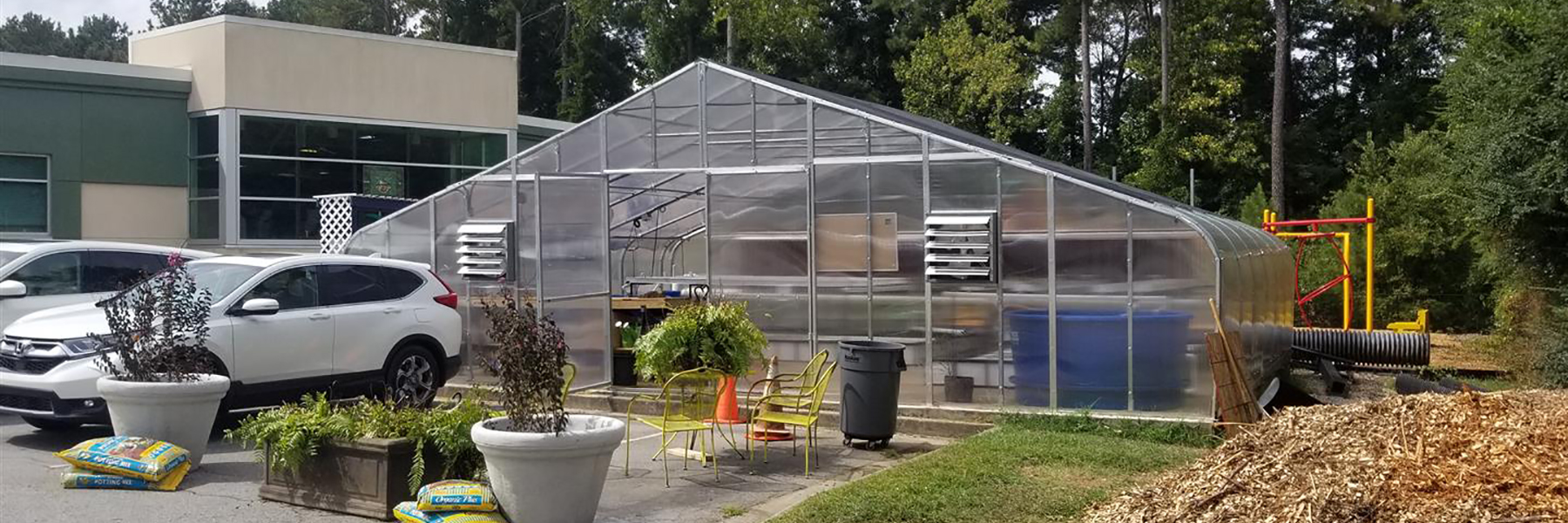 premium greenhouse inside