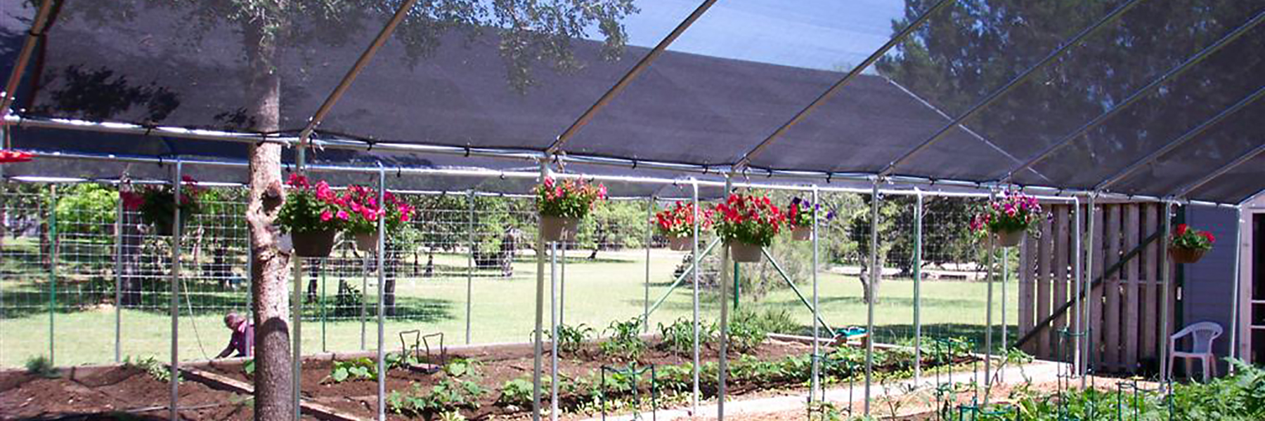 build commercial shade houses