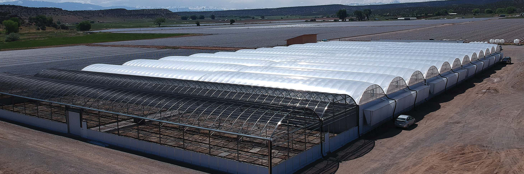 marijuana greenhouse doors