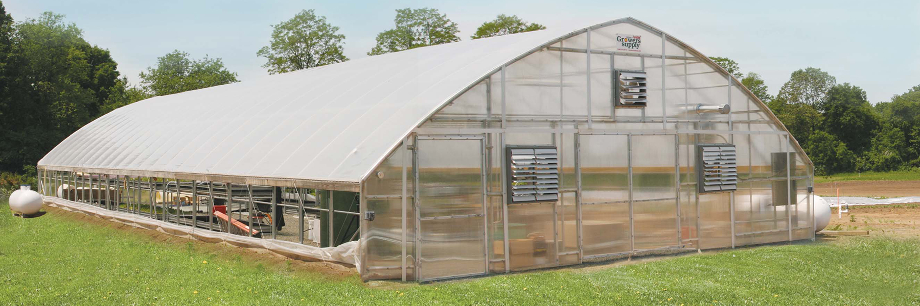 Rosendale Greenhouse exterior