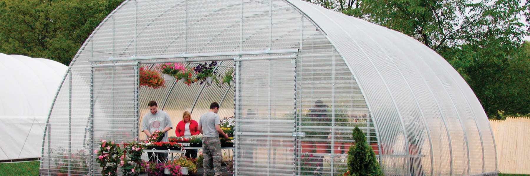 Round premium greenhouse