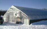 outside winter greenhouse