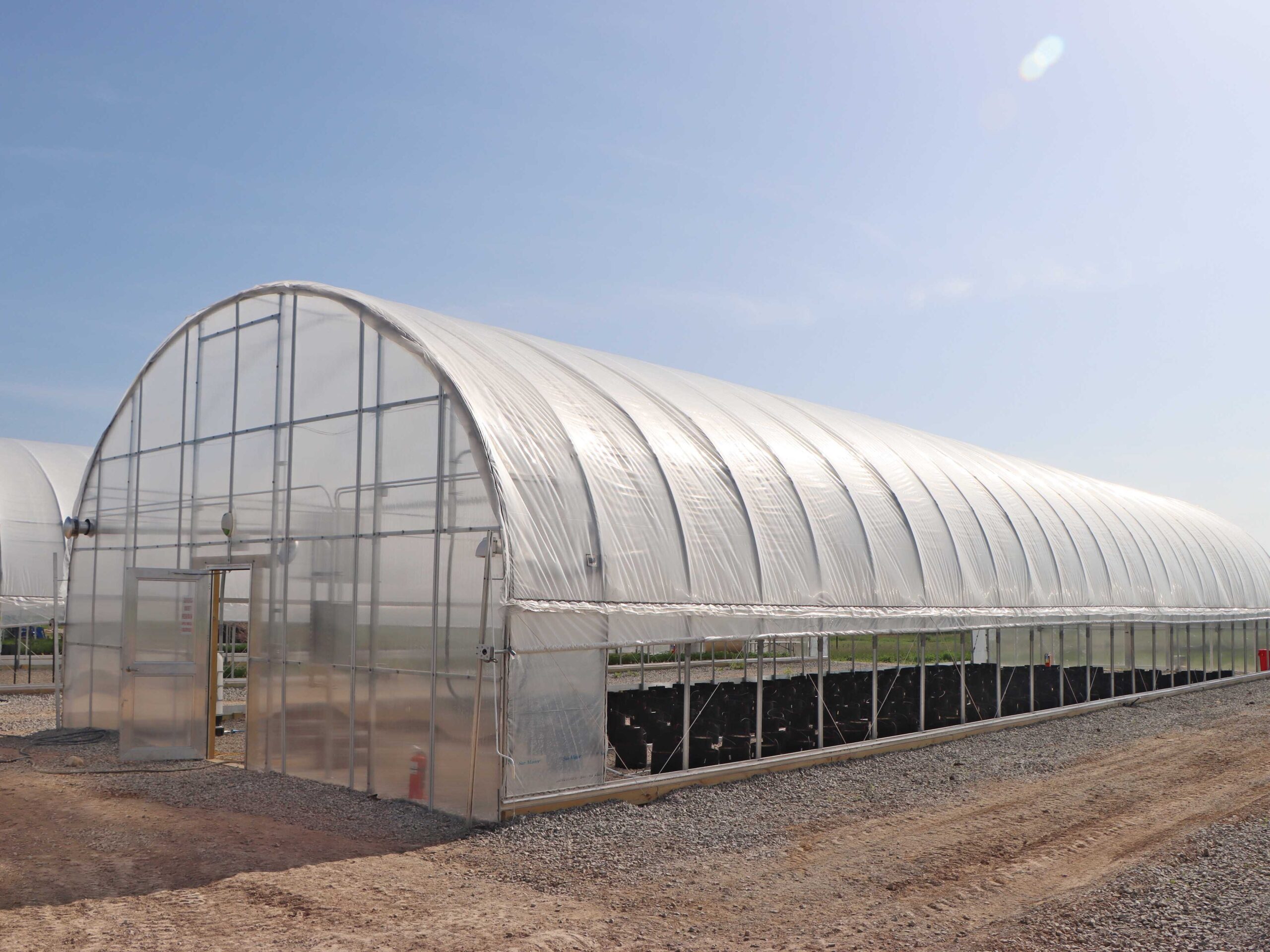 S500 Greenhouse with roll up sides